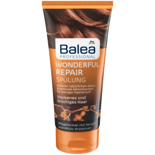 Balea Professional, Wonderful Repair Spülung (Odżywka upiększająca i regenerująca do włosów zniszczonych)