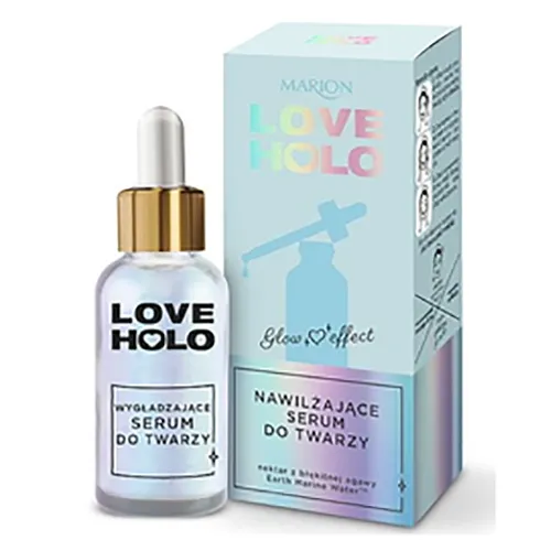 Marion Love Holo, Moisturing Face Serum  Glow Effect (Nawilżające serum do twarzy)