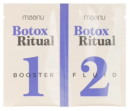 Maanu Botox Ritual Booster + Fluid (Botoks wygładzający włosy)