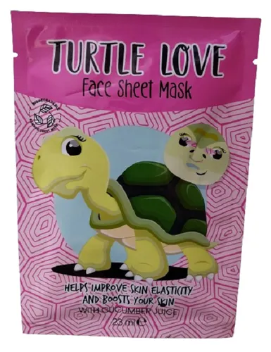 Action Turtle Love Face Sweet Mask (Maseczka w płachcie)