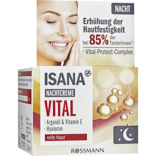 Isana Vital, Nachtcreme (Krem na noc skóra dojrzała) - 2