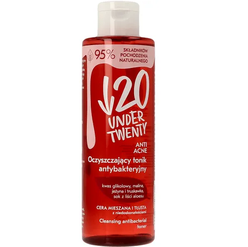 Under Twenty Anti Acne!, Oczyszczający tonik antybakteryjny