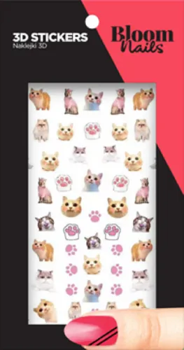 Bloom Nails 3D Stickers (Naklejki na paznokcie 3D)