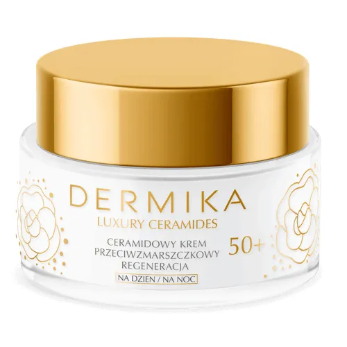 Dermika Luxury Ceramides, Ceramidowy krem przeciwzmarszczkowy 50+ `Regeneracja`
