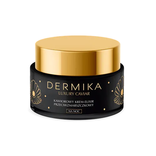 Dermika Luxury Caviar, Krem - eliksir przeciwzmarszczkowy na noc