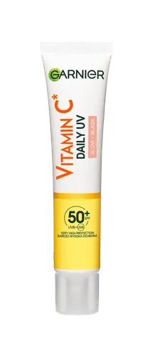 Garnier Skin Naturals, Vitamin C, Glow Daily UV Brightening Fluid SPF 50+ (Fluid nadający blask) - 2