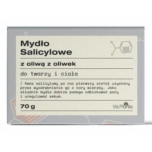 Vis Plantis Mydło salicylowe z olejem z oliwek - 1