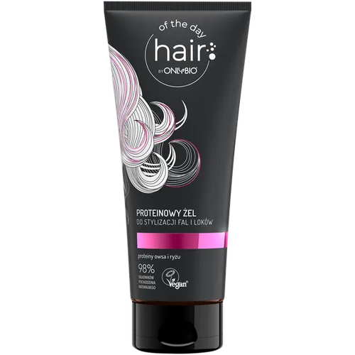 OnlyBio Hair of the Day, Proteinowy żel do stylizacji fal i loków