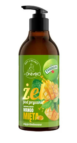 OnlyBio OnlyBio x Tymbark, Body in Balance, Mango-Mięta, Żel pod prysznic
