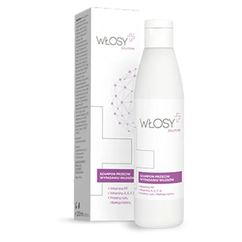 Synoptis Pharma Włosy + Solutions, Szampon przeciw wypadaniu włosów
