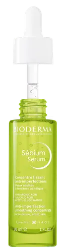 Bioderma Sebium Serum (Wygładzające serum przeciwstarzeniowe redukujące niedoskonałości)