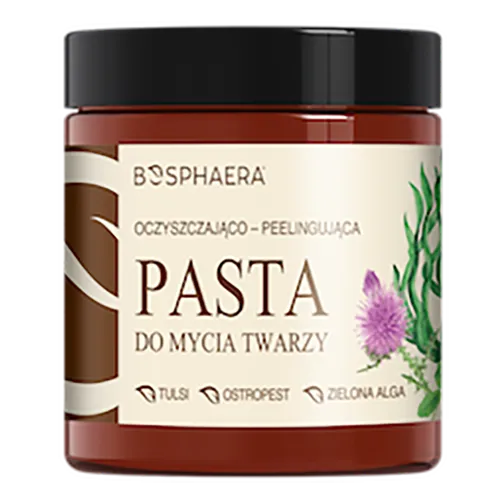 Bosphaera Oczyszczająco peelingująca pasta do mycia twarzy