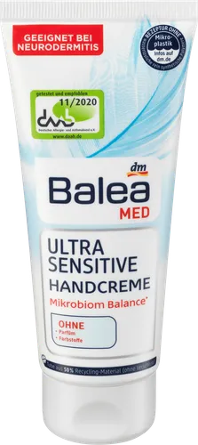 Balea MED, Handcreme Ultra Sensitive (Krem do rąk)