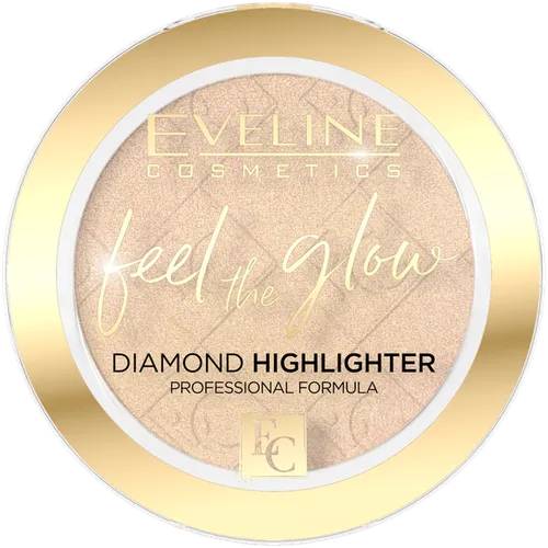 Eveline Cosmetics Feel the Glow, Diamond Highlighter (Rozświetlacz do twarzy)