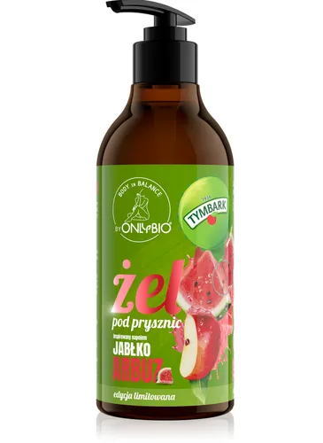 OnlyBio OnlyBio x Tymbark, Body in Balance, Jabłko- Arbuz,  Żel pod prysznic