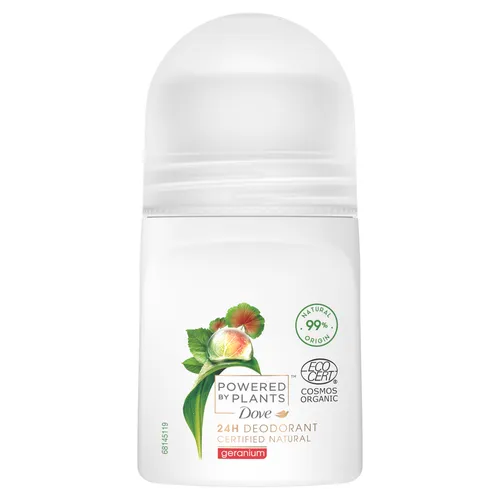 Dove Powered By Plants, 24h Deodorant Roll-on Geranium (Dezodorant w kulce `Geranium`)