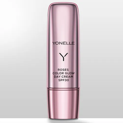 Yonelle Roses Color Glow Day Cream SPF 30 (Rozświetlający krem  na dzień z SPF 30)
