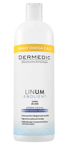 Dermedic Emolient Linum, Lotion do ciała