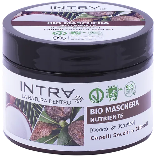 Intra Bio Maschera Nutriente Cocco & Karite (Odżywcza maska do włosów)