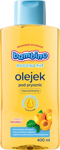 Bambino Rodzina, Olejek pod prysznic hiperdelikatny (różne rodzaje) - 1