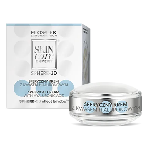 Floslek Skin Care Expert Sphere 3D, Sferyczny krem z kwasem hialuronowym
