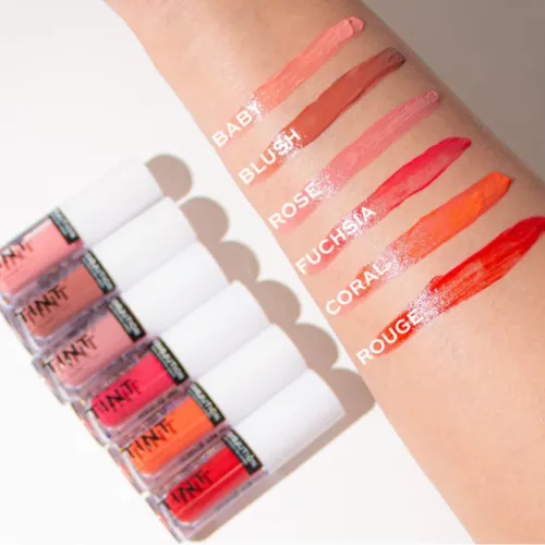 Relove by Revolution Beauty Baby Tint (Cukierkowy róż w płynie do ust i policzków) - 2
