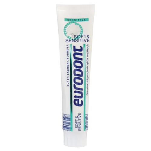 Eurodont Soft & Sensitive Zahncreme (Wybielająca pasta do zębów)