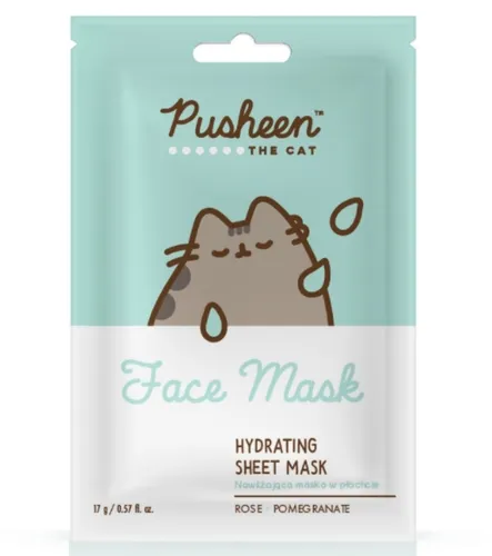 The Beauty Care Company Pusheen Hydrating Sheet Mask (Nawilżająca maska w płachcie)