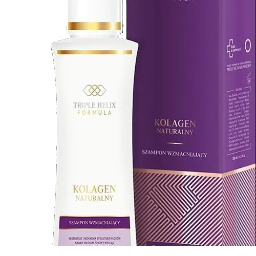 Souvre Triple Helix Formula, Kolagen naturalny, Szampon wzmacniający