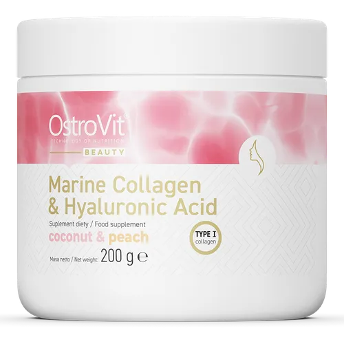 OstroVit Marine Collagen & Hyaluronic Acid, Suplement diety