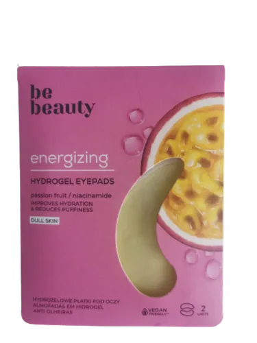 bebeauty Energizing Hydrogel Eyepads Passion Fruit & Niacynamide (Hydrożelowe płatki pod oczy)