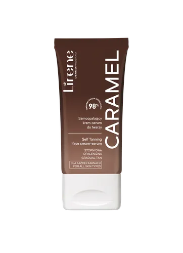 Lirene Dermoprogram Samoopalający krem-serum do twarzy `Caramel`