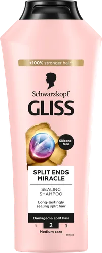 Schwarzkopf Gliss Split Ends Miracle, Sealing Shampoo (Szampon spajający do zniszczonych włosów i rozdwojonych końcówek) - 1