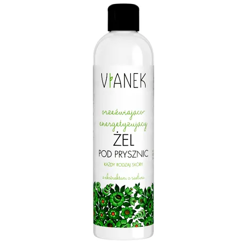 Vianek Seria Zielona, Orzeźwiająco-energetyzujący żel pod prysznic