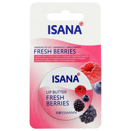 Isana Masełko do ust z pielęgnującym olejkiem jojoba (różne rodzaje) - 2