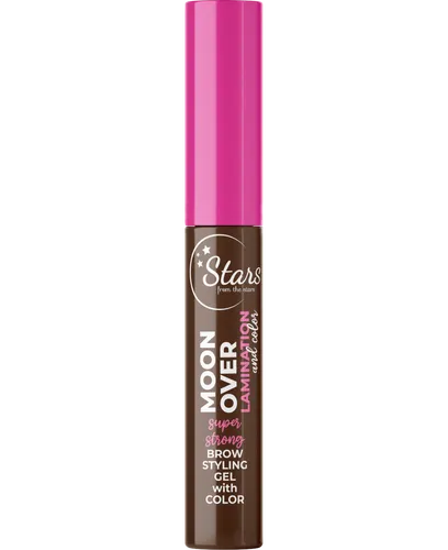 Stars from the stars Moon Over Lamination and Color Super Strong Brow Styling Gel with Color (Koloryzujący żel do stylizacji brwi) - 1