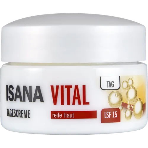 Isana Vital, Tagescreme LSF 15 (Krem na dzień skóra dojrzała SPF 15) - 1