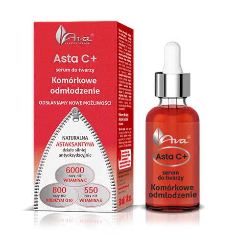 Laboratorium Kosmetyczne AVA Asta C+, Serum do twarzy `Komórkowe odmłodzenie` - 2