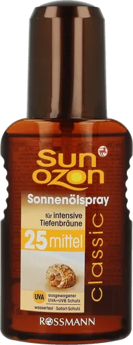 SunOzon Classic, Sonnenol Spray  SPF 25 (Olejek do opalania w sprayu (nowa wersja)) - 2
