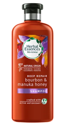 Herbal Essences Bio: Renew, Deep Repair Bourbon & Manuka Honey Shampoo (Regenerujący szampon do włosów `Burbon & miód manuka`)