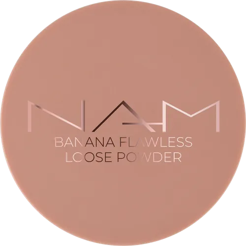 Nam Professional by Wibo Banana Flawless Loose Powder (Bananowy puder wygładzający z ekstraktem z magnolii)