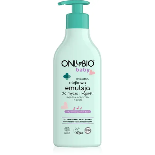 OnlyBio Baby, Emulsja do mycia i kąpieli dzieci olejkowa