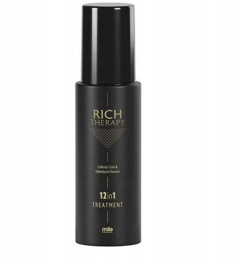 Mila Pro Rich Therapy 12 in 1 Treatment (Keratynowa odżywka ze złotem koloidalnym 12w1)