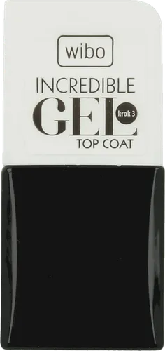 Wibo Incredible Gel Top Coat (Lakier nawierzchniowy z efektem żelowym) - 1