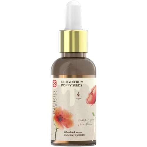 Ingrid Cosmetics Milk & Serum Poppy Seed (Mleczko-serum do twarzy z makiem)