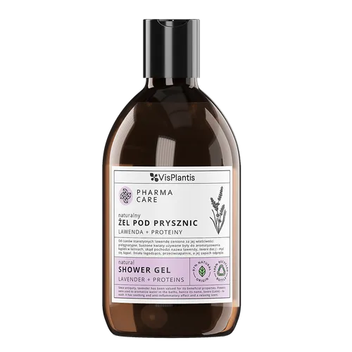Pharma Care Naturalny żel pod prysznic Lawenda + proteiny
