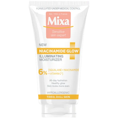 Mixa Niacinamide Glow, Illuminating Moisturizer (Rozświetlający krem do twarzy)
