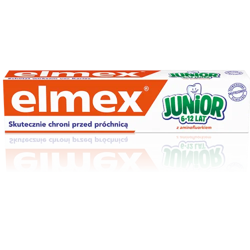 Elmex Junior, Pasta do zębów dla dzieci od 6 do 12 lat