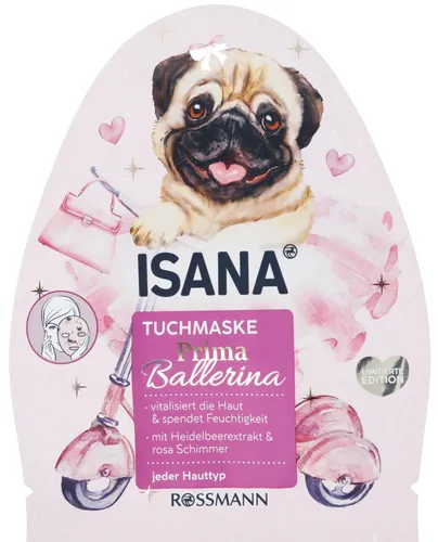 Isana Prima Ballerina, Face Sheet Mask (Maska do twarzy w płachcie)