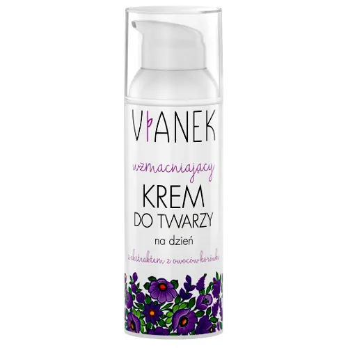 Vianek Seria Fioletowa, Wzmacniający krem do twarzy na dzień